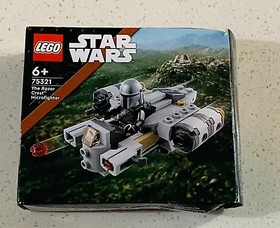 $34.95 • Buy LEGO Star Wars 75321 The Razor Crest Microfighter The Mandalorian Damaged Box