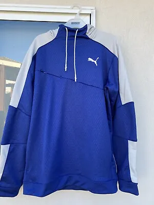 $33.30 • Buy LIKE NEW MENS PUMA HOODIE TRACK TOP TRACKSUIT SPORT TOP Size M