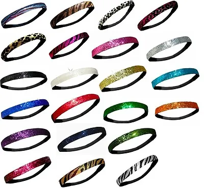 Glittery Headband Sports Dance Softball Volleyball Basketball Yoga Run Sparkle • $3.79