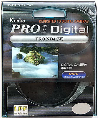 67mm KENKO PRO1D ND4 – NEUTRAL DENSITY FILTER (236767) • $59