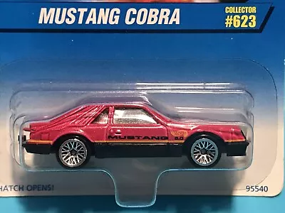 Vintage Hot Wheels /Corgi Mustang Cobra 5.0. Pink Carded • $15.99