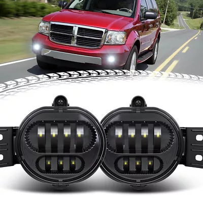 LED Fog Light Fits For Dodge Ram 1500 2002-2008 2500/3500 Pickup Truck 2003-2009 • $53.99