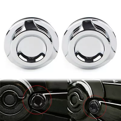 Motorcycle Cut Swingarm Pivot Bolt Cover For 06-17 Harley V-Rod VRSCF/D/R Chrome • $32.84