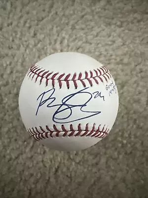 Benny Montgomery FULL NAME Autograph Signed MLB Baseball Colorado Rockies Proof • $100