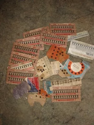 Vintage Sewing Notions Lot Of Hook And Eyes Fasteners Loops Snaps • $20