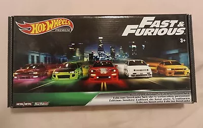 Hot Wheels Fast And Furious Limited Edition 5-Car Premium Set • $91