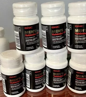 7 Bottles GNC Men’s Yohimbe 451. Brand New-sealed. Discount For Volume Buying. • $19.99