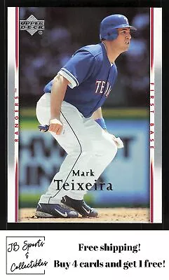 2007 Upper Deck Mark Teixeira #984 Texas Rangers • $1.59