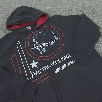 Metal Mulisha Hoodie Mens Large Full Zip Hooded Sweater Sweatshirt • $44.99