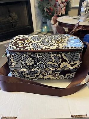 Vera Bradley Insulated Mini Lunch Cooler In Slate Blooms New With Tag.  P1 • $18.99