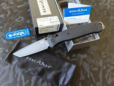 Benchmade 537GY-03 Bailout® CPM-M4 Black Aluminum(Factory Sealed New Stock) • $237.60