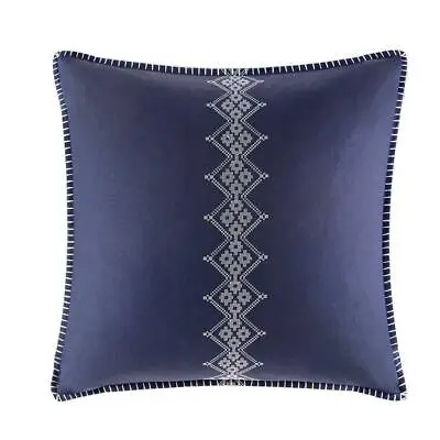 Echo Design Shibori European Euro Pillow Sham In Navy - New • $25