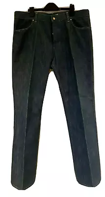 Yves Saint Laurent Rive Gauche Men's Blue Flare Jeans Size Italy 52 • £195