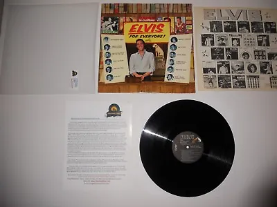 Elvis Presley Elvis For Everyone RCA Analog EXC 70's ULTRASONIC Clean • $7.20