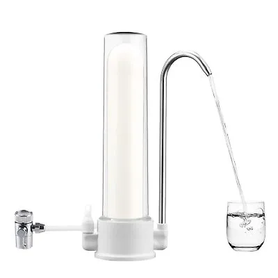 Countertop Water Filter System 8000 Gallons Food Grade ABS Plastic Faucet Wat... • £49.46