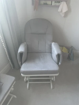 £78 • Buy Mothercare Reclining Glider Chair Cushion - White