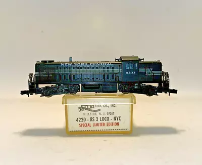 N Scale Atlas 4220 - RS 3 Locomotive  New York Central  Original Box • $169.99