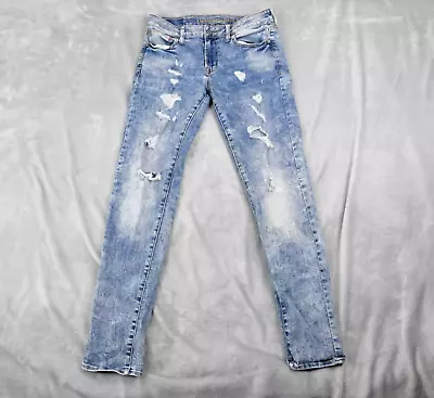 American Eagle Jeans Mens 32X34 (32x31) Blue Destroy Next Level Flex • $20.88