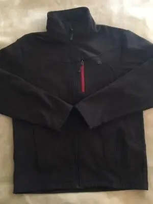 SNOZU Performance Soft Shell Full Zip Brown Men's Jacket Medium • $24.99