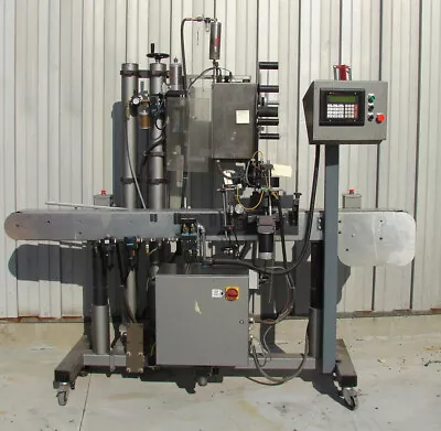 Label-Aire Model 2111CD Blow-On Pressure Sensitive Labeler Used • $3950