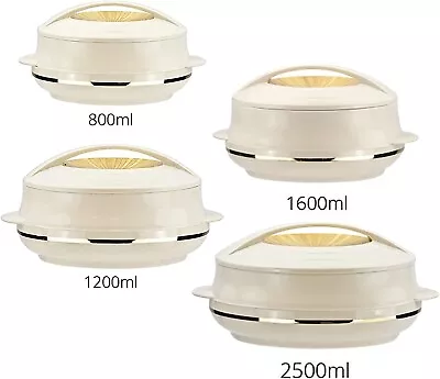 £26.70 • Buy 4 Pc Olympic Thermal Hot Pot Insulated Food Warmer Casserole Serving Dishes Set