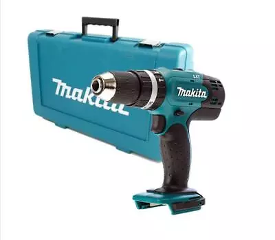 Makita Dhp453 Z 18v Lxt Cordless Combi Drill Body Brand New In Case • £49.99