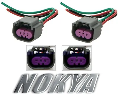 Nokya Wire Harness Pigtail Female 9008 H13 Nok9109 Head Light Bulb Connector Fit • $16.15