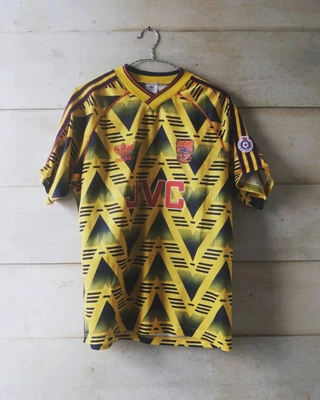 £360 • Buy Original 1st Prod ARSENAL 1991 Away Shirt Jersey Camiseta Bruised Banana