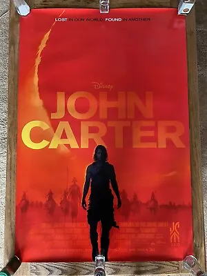 JOHN CARTER (2012) Final Poster 27x40 DS Rare ORIGINAL • $25