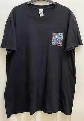 Pop Memorabilia UB40 T-Shirt 2019 Fortieth Anniversary Short Sleeve Crew Neck L • £7.99