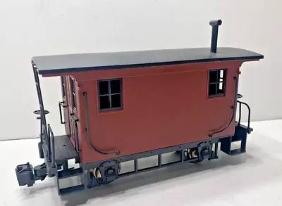 Bachmann #93170  G  Scale Unlettered Logging Caboose With Metal Wheels New • $39.95