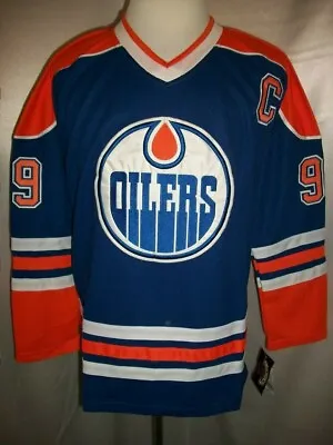 $119.99 • Buy Wayne Gretzky Edmonton Oilers Blue & Orange  1981-1996 Throwback  CCM NHL Jersey