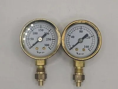 1 5/8  Diameter 1/8 BSP Pressure Gauge For Steam Engine • £37.80