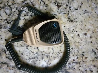 Motorola Two-way Mobile Radio Palm Microphone Astro Spectra HMN1061A Fire EMS . • $17.50