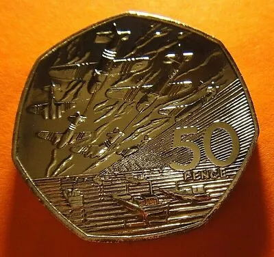 1994 50p Coin Rare D Day Landing Old Large Style Fifty Pence  • £9.95