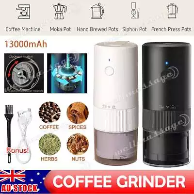 Electric Coffee Grinder Grinding Milling Bean Nut Spice Herb Blender Machine USB • $38.95