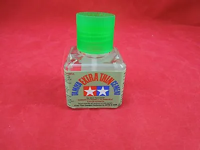 TAMIYA 87038 EXTRA THIN CEMENT PLASTIC MODEL GLUE 40 Ml MODELING  • $9.99