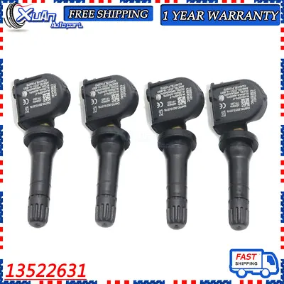 4pcs 13522631TPMS Tire Air Pressure Sensor TPMS For GM Chevrolet Silverado GMC • $44.50