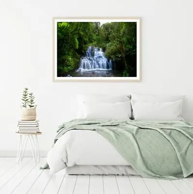 $12.90 • Buy Waterfall Scenery Photograph Print Premium Poster High Quality Choose Sizes