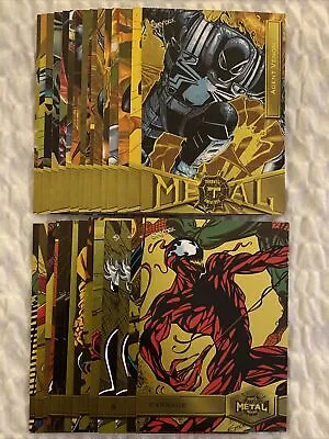 2021 Skybox Marvel METAL Universe Spider-Man YELLOW FX Cards You Pick/Choose! • $2.27