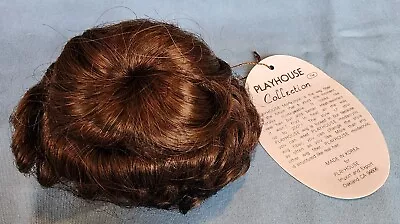 Vintage Playhouse Light Brown Doll Wig Size 7-8 Lady Deborah • $12