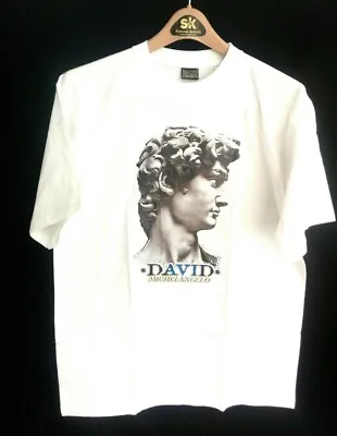 Michelangelo's David T-Shirt Quality Imaging 100% Cotton Made In Italy • $9.99