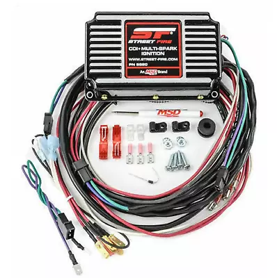 MSD 5520 Street Fire Multi Spark Discharge Ignition Box Adjustable Rev Limiter • $229.95