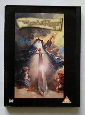 RARE CARD CASE EDITION The Lord Of The Rings Animated Movie DVD • £9.95