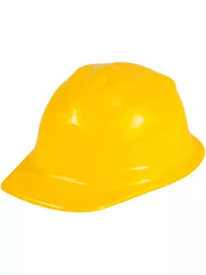 Set Of 12 Child's Plastic Construction Worker Party Hat • $16.98