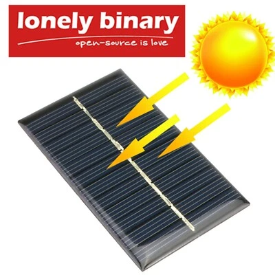 $9.99 • Buy 5V Outdoor Solar Panel Portable Batter Charger For Arduino UNO R3 ESP32 ESP8266