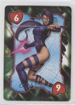 2011 Marvel Heroes Playing Cards Type 2 Psylocke #6H 0p3 • $3.42