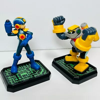 Mega Man Battle Network Mini Figure Set - MegaMan.Exe & Gutsman *OFFICIAL*! • $24.99