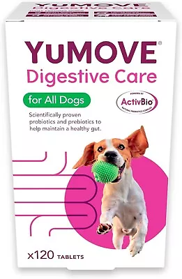 YuMOVE Digestive Care For All Dogs | Previously YuDIGEST | Probiotics For Dogs W • £16.14