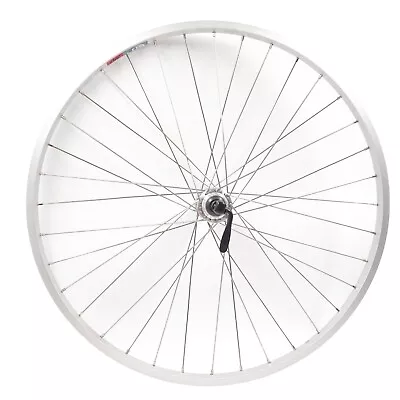 Silver 26  Mountain Bike 8 9 10 Speed HG Shimano Cassette Type Rear QR Wheel • $56